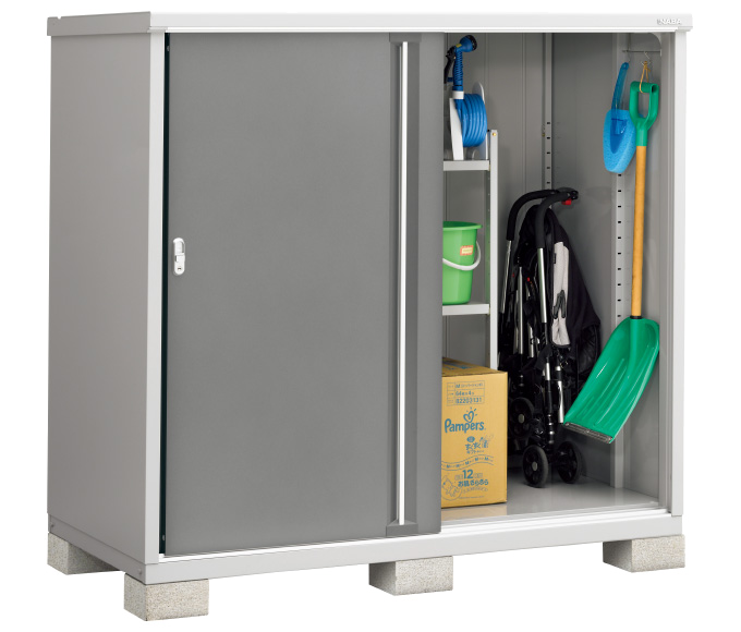 イナバ物置　シンプリー　MJX-179D　全面棚タイプ