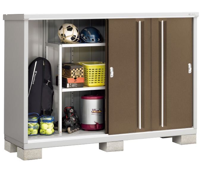 イナバ物置　シンプリー　MJX-196C　全面棚タイプ